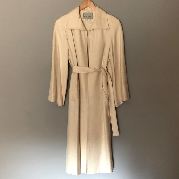 Vintage Jackets & Blazers - VTG. 100% raw silk open front duster.